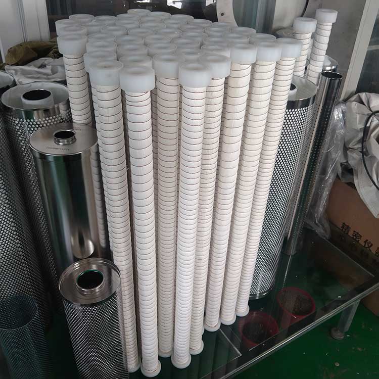 華豫生產(chǎn)供應(yīng)除油器濾芯 長度1018 無紡布、玻纖棉